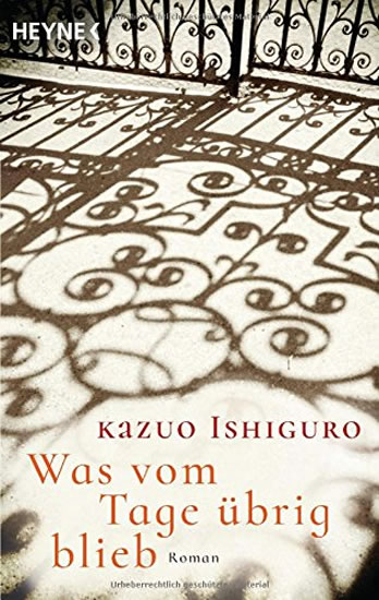 Obrázok Was vom Tage übrig blieb: Roman